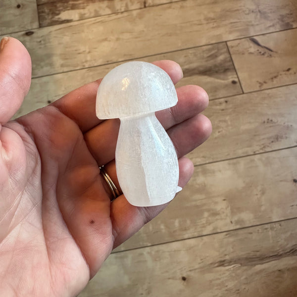 Selenite Mushroom