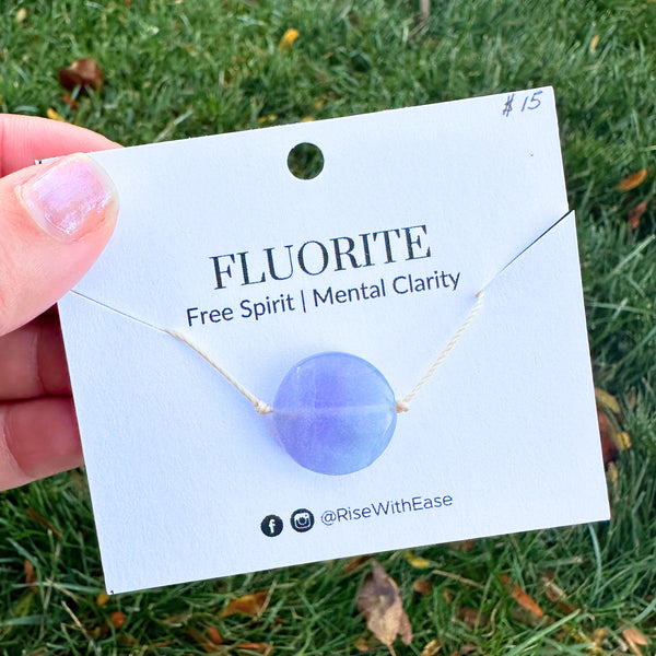 Free Spirit | Fluorite Adjustable Necklace