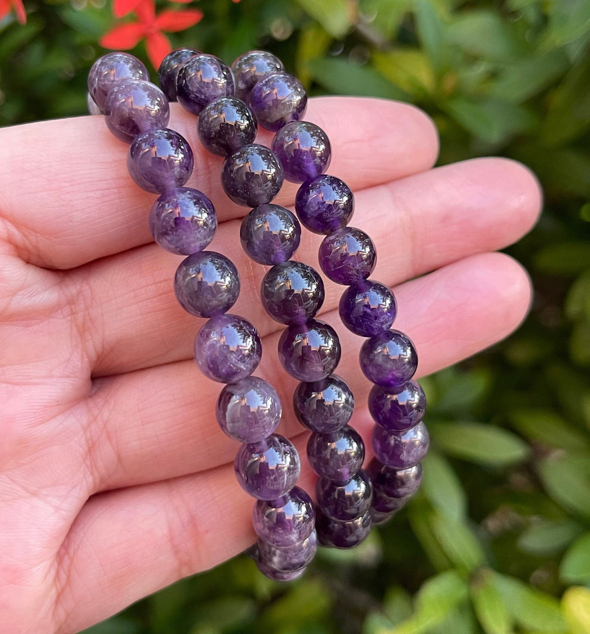 Amethyst Bracelet (AAA quality) - Alignment with Higher Self