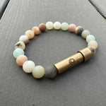 Tranquility | Frosted Amazonite Intention Bracelet
