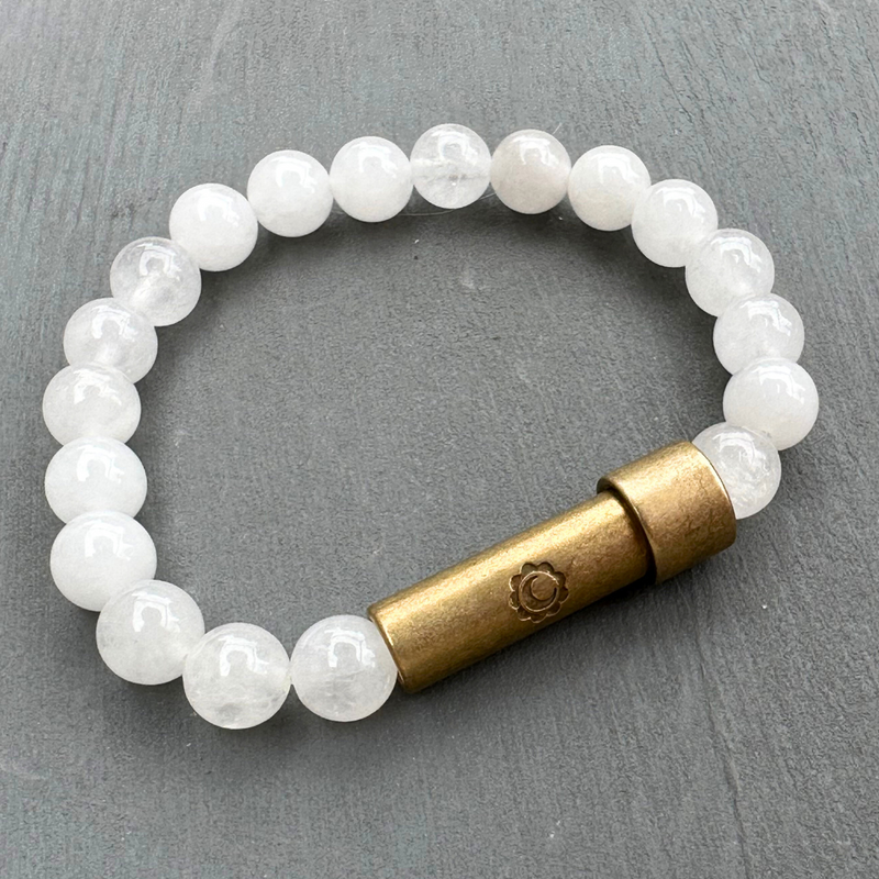 Focus | White Jade Intention Bracelet