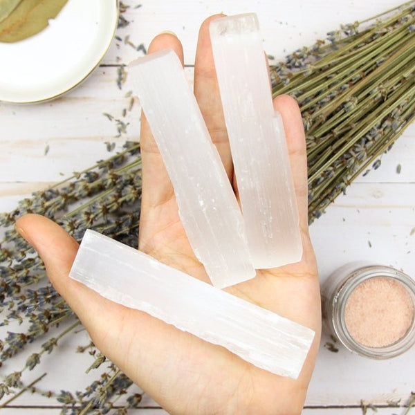 Selenite Crystal Wand