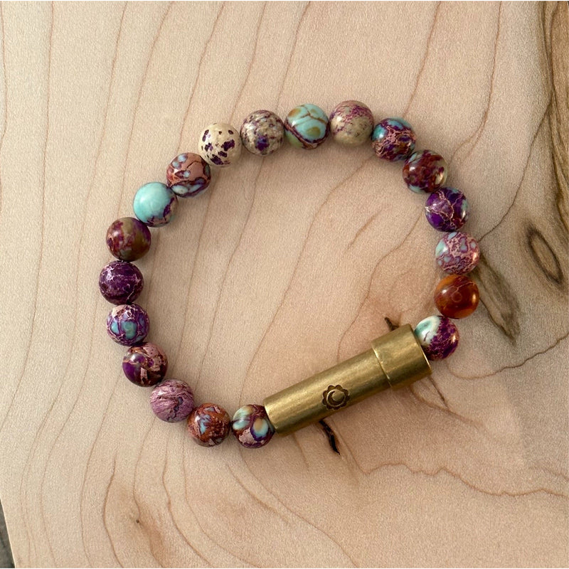 Nurturing | Imperial Purple Jasper Intention Bracelet